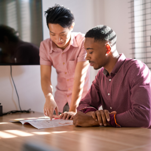intern in the workplace square